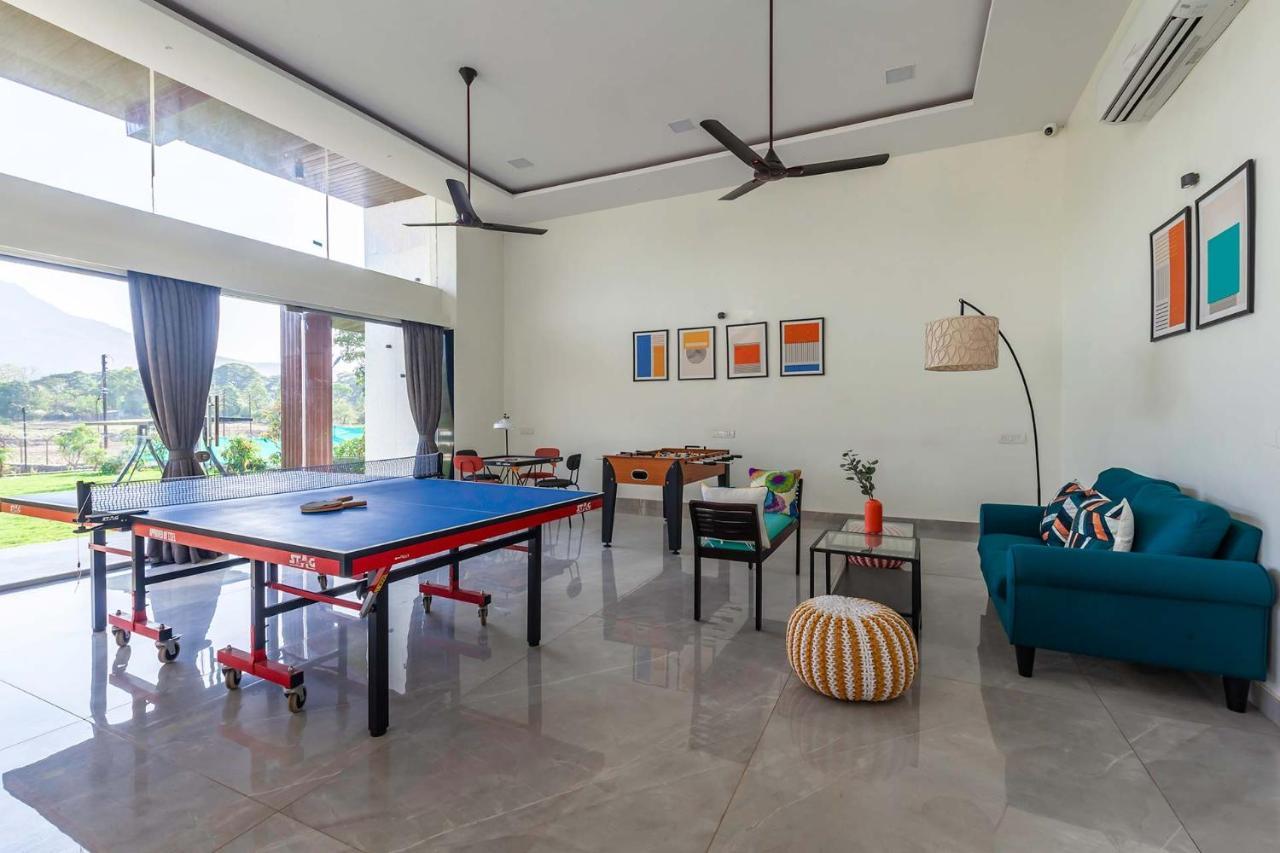 Natures Odyssey By Stayvista - Amidst Lush Greenery With Outdoor Pool And Indoor Activities Chinchavli Buitenkant foto