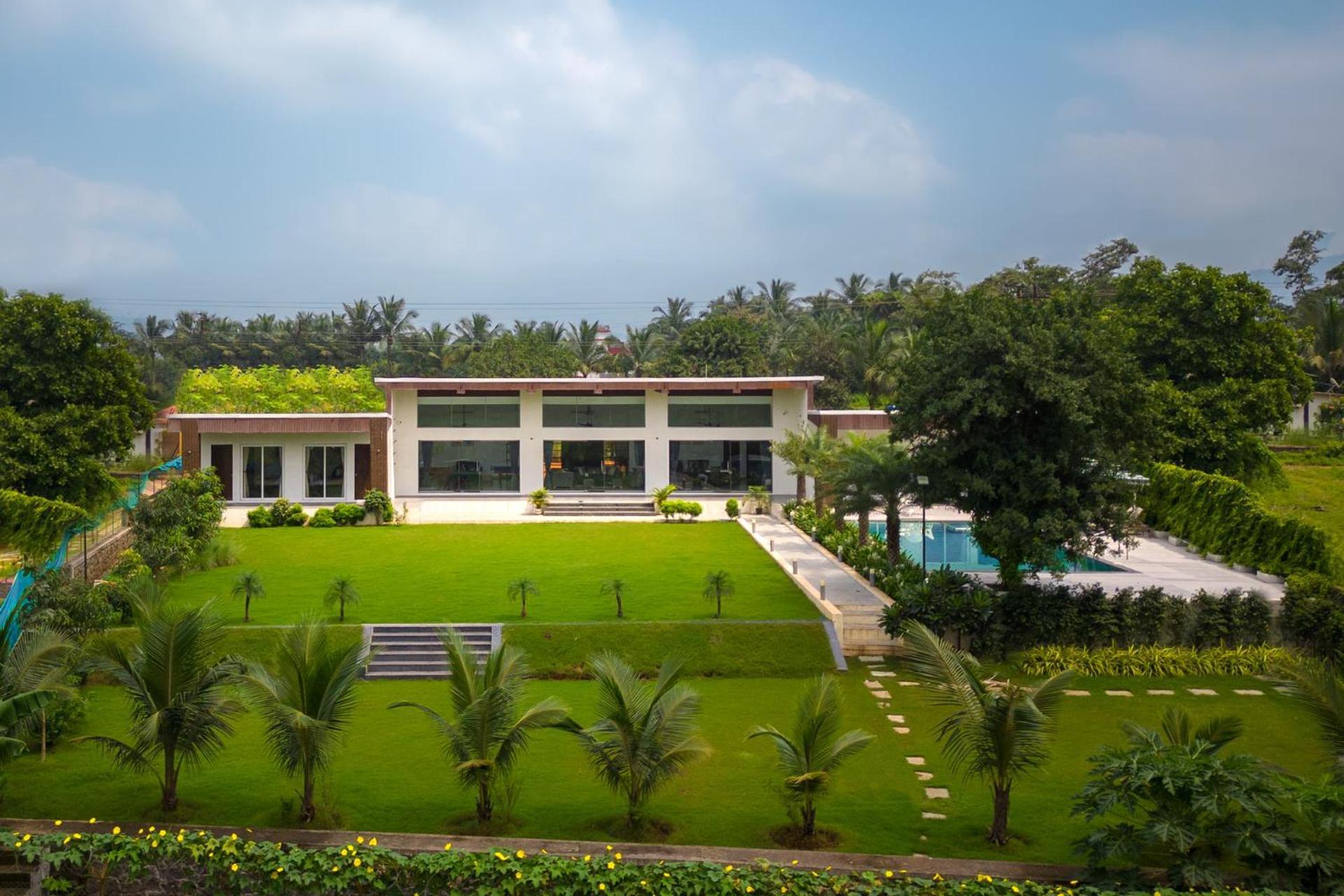 Natures Odyssey By Stayvista - Amidst Lush Greenery With Outdoor Pool And Indoor Activities Chinchavli Buitenkant foto
